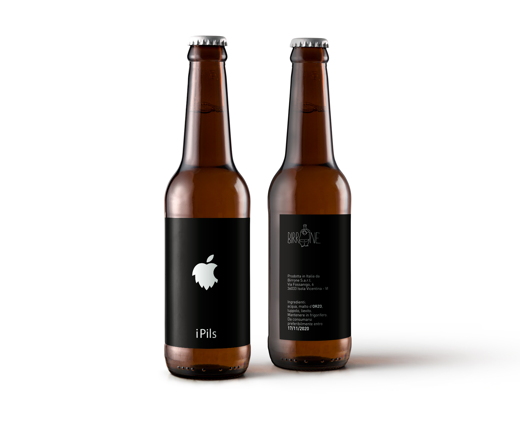 etichetta birra i Pils