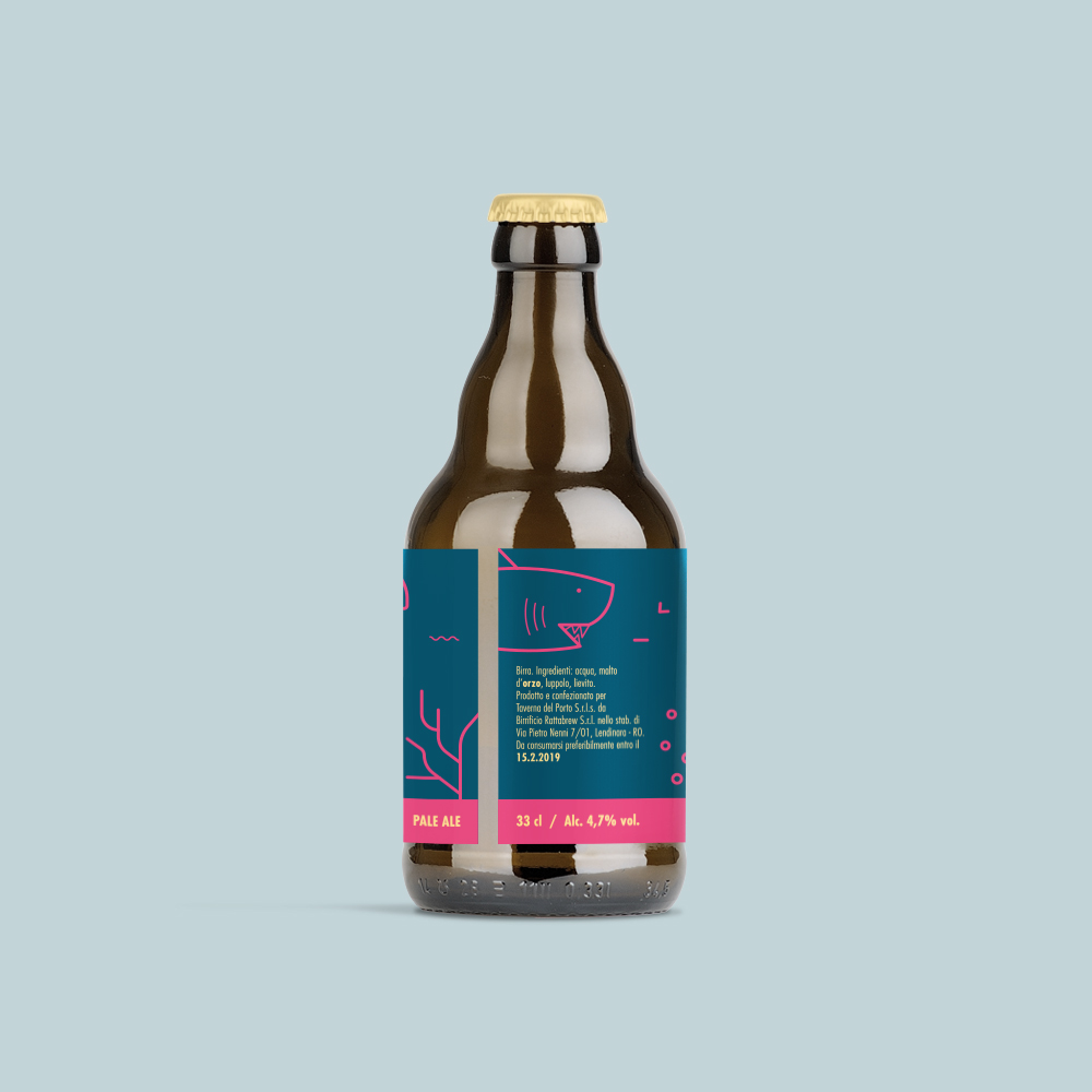 etichetta birra Diver