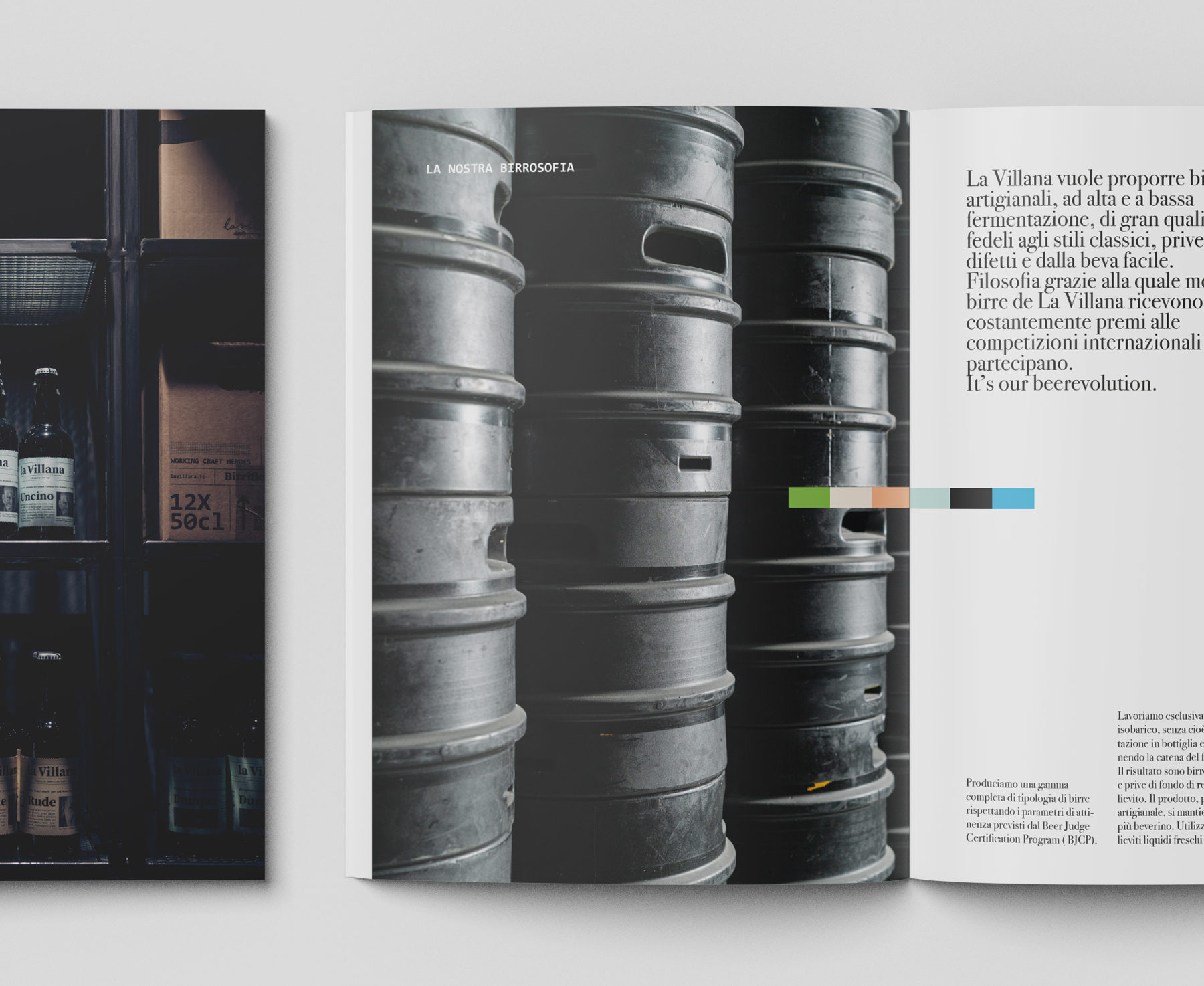 graphic design catalogo La Villana
