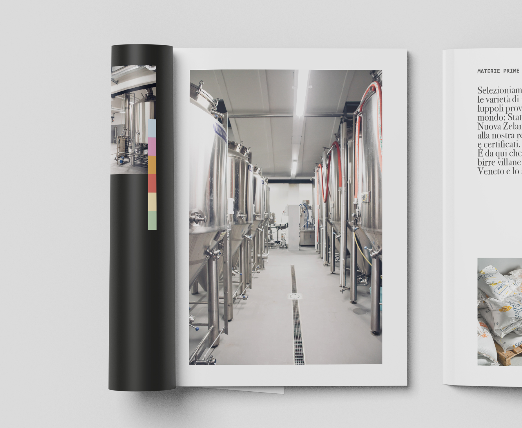 graphic design catalogo La Villana
