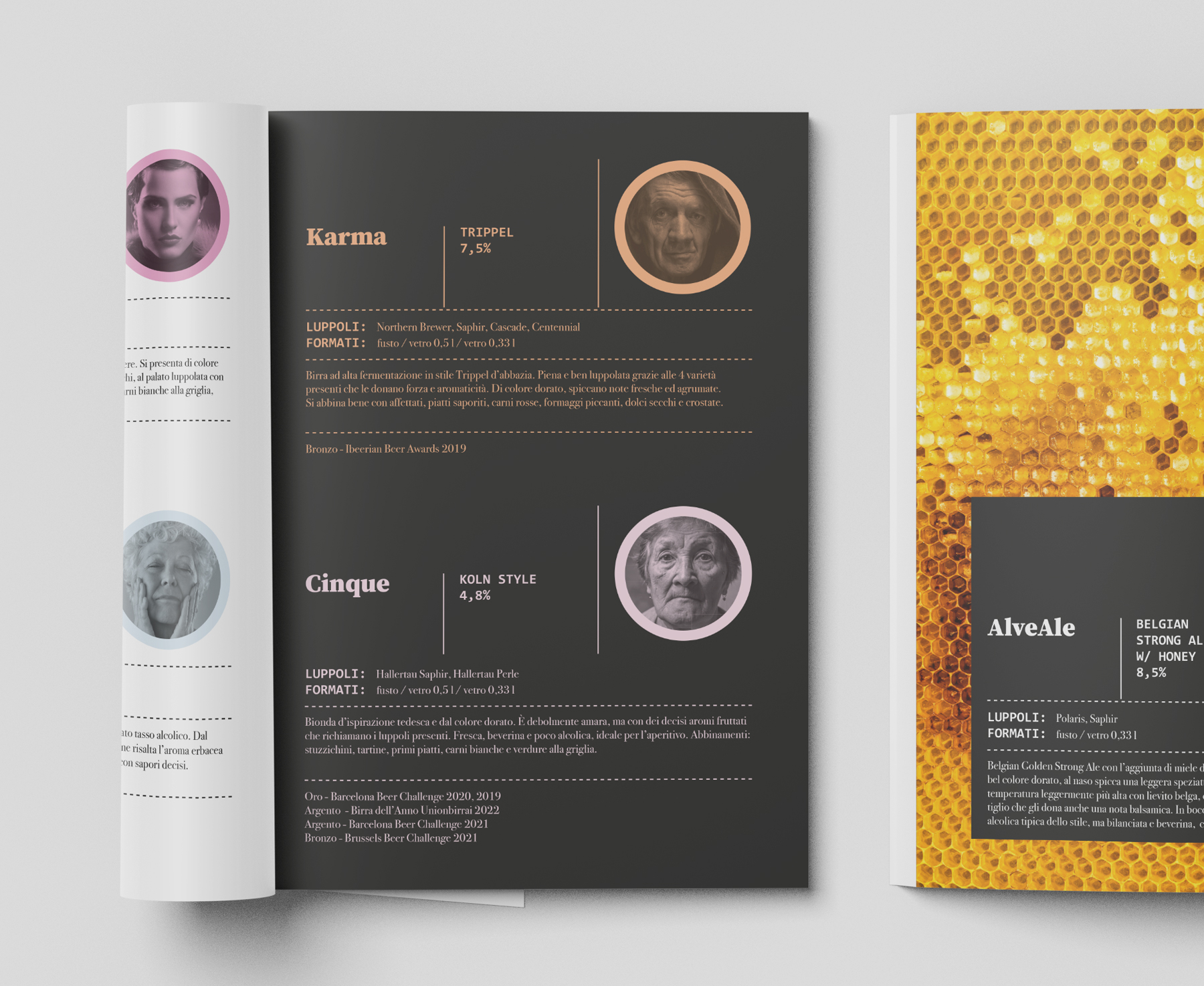 graphic design catalogo La Villana