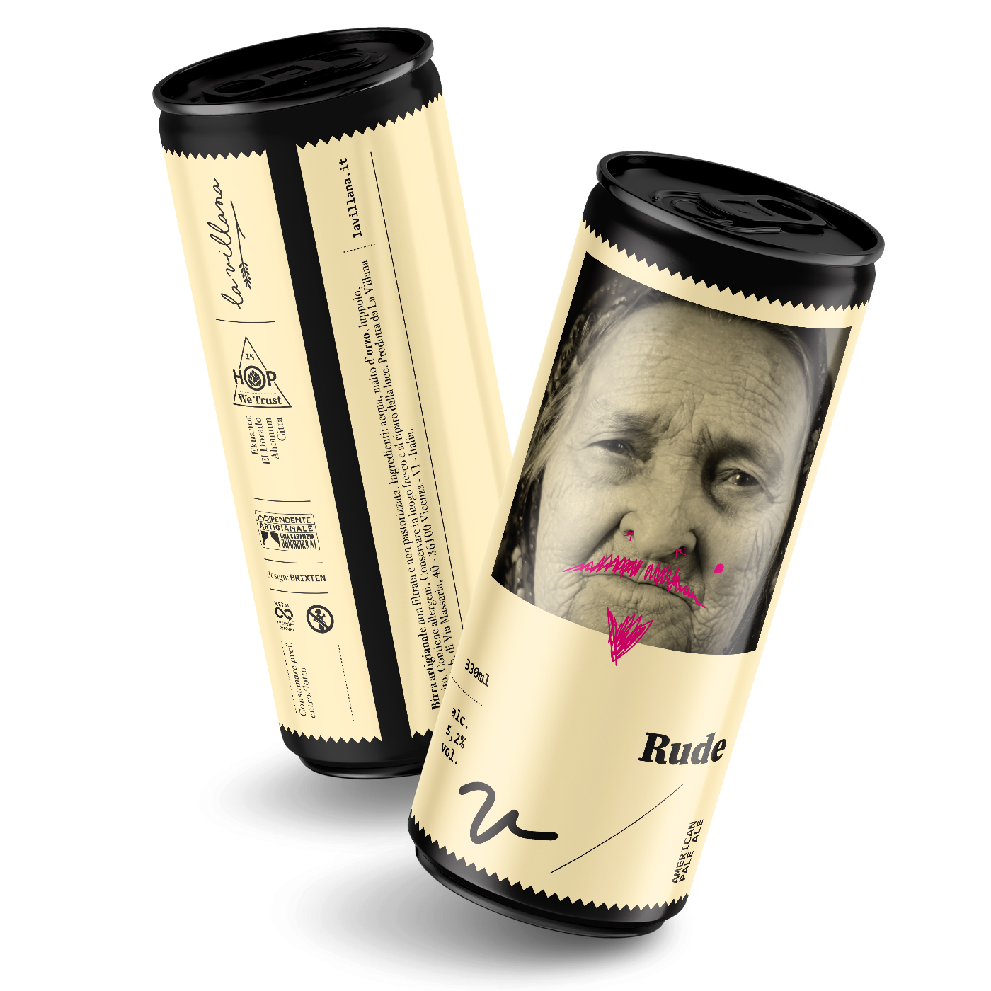 packaging birra lattina