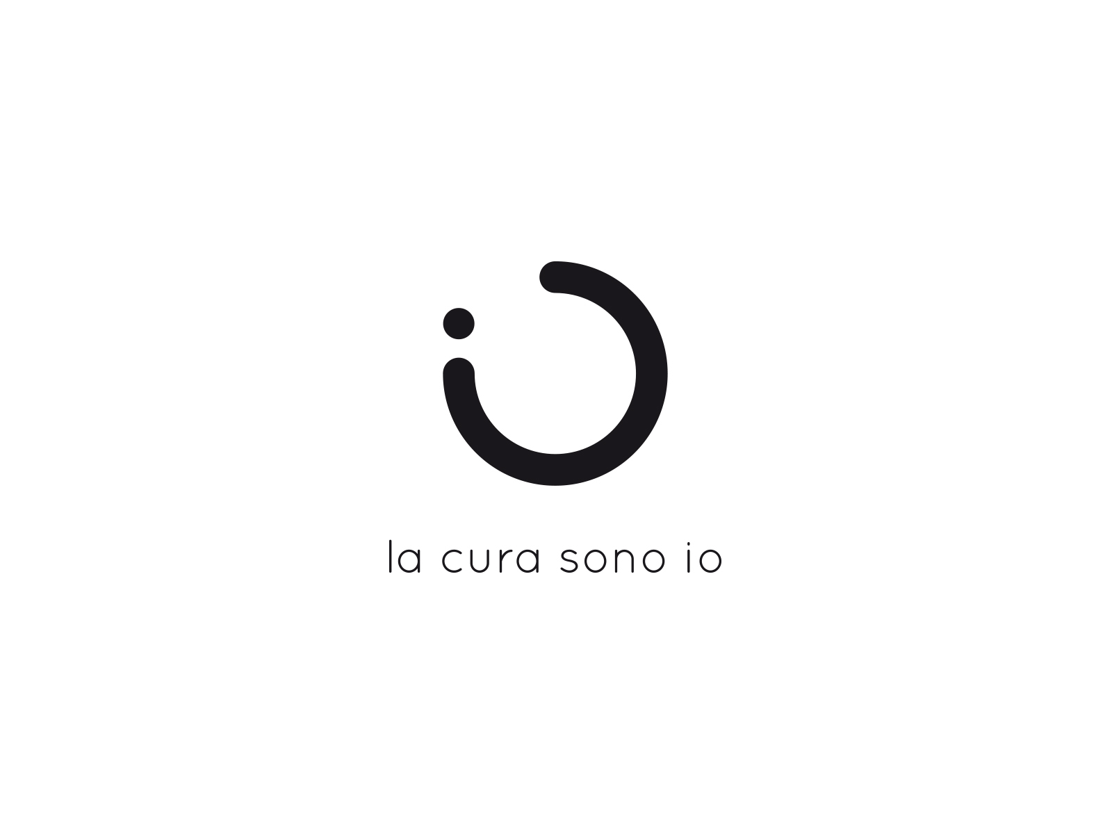 realizzazione logo Associazione La Cura Sono Io