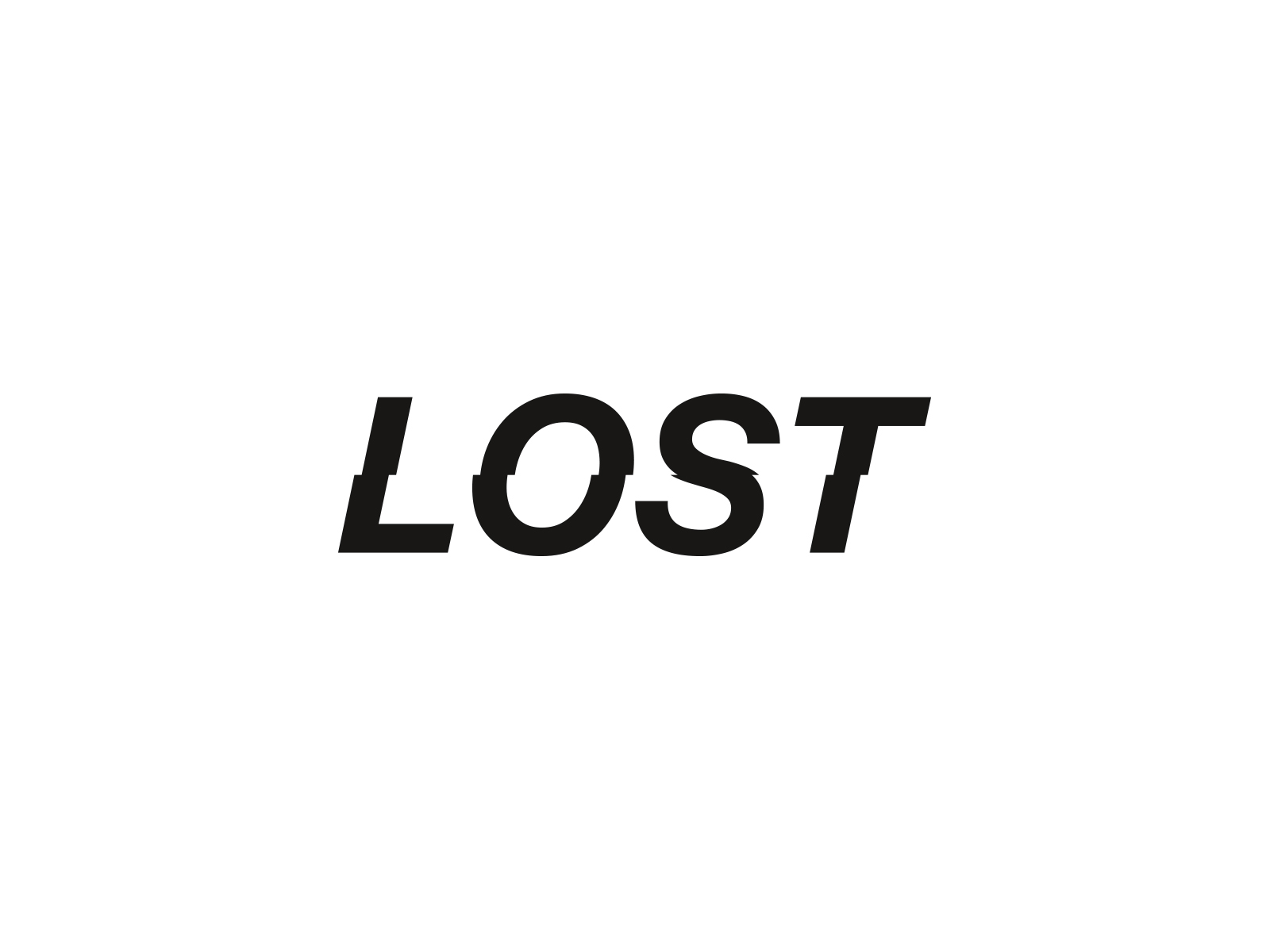realizzazione logo Lost