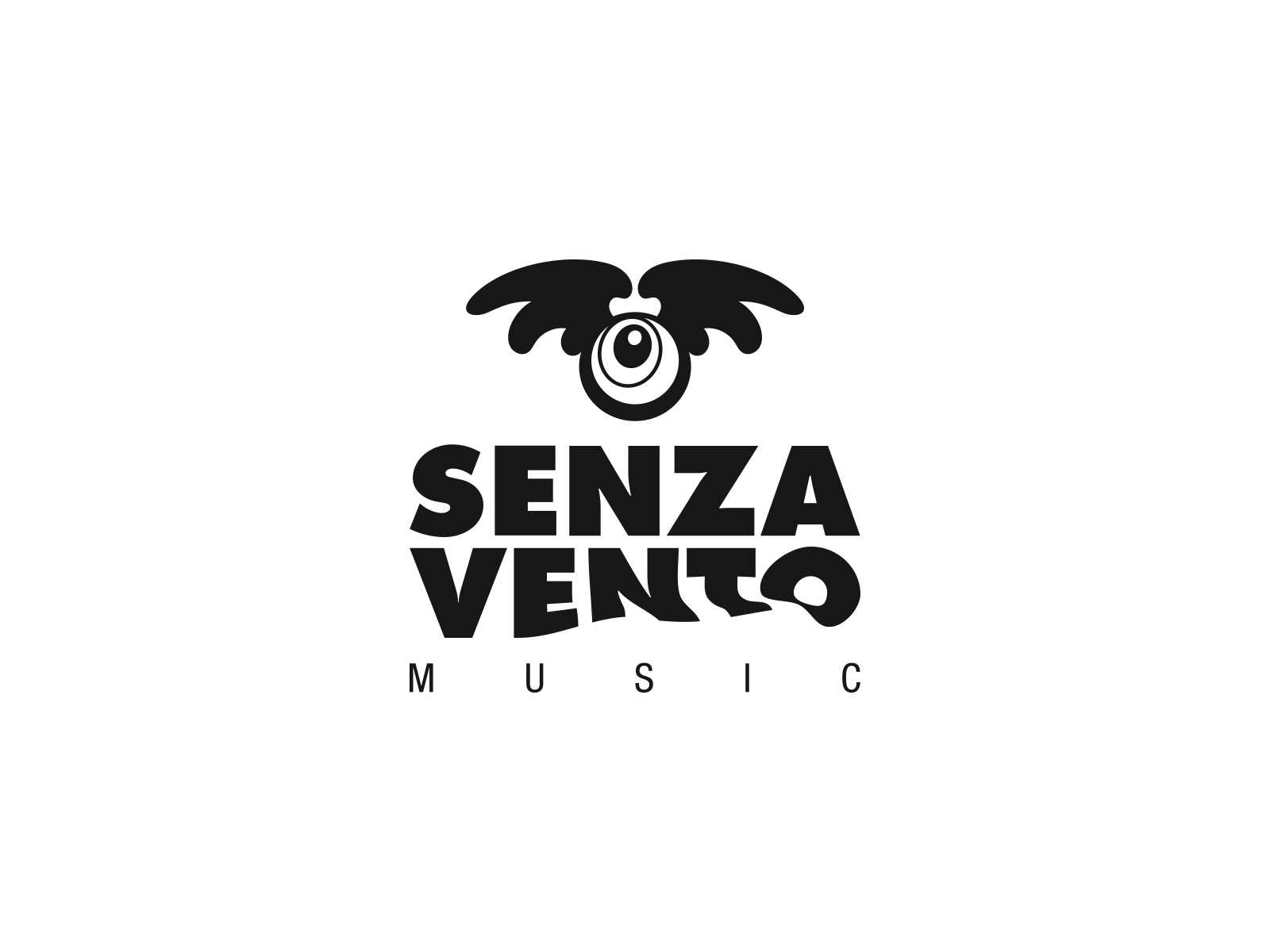 realizzazione logo etichetta discografica Senza Vento