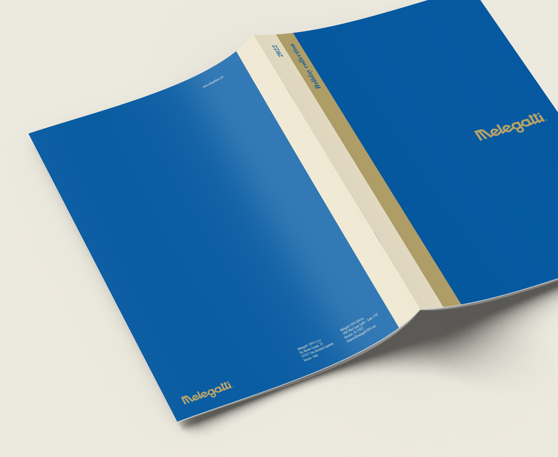 graphic design catalogo Melegatti