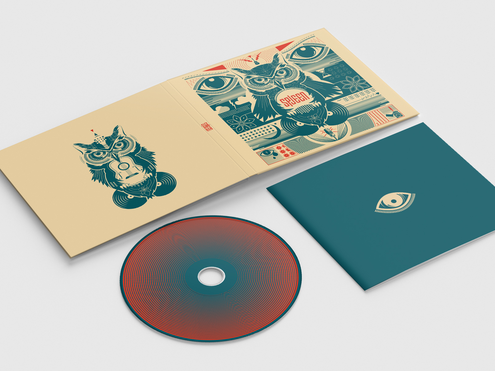 illustrazione cover cd