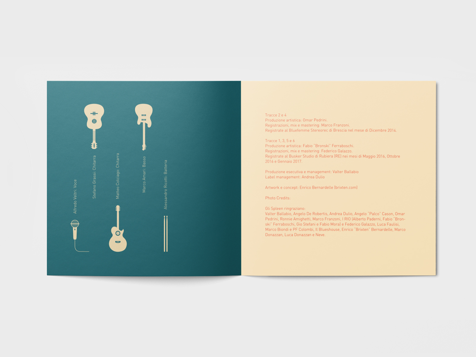 illustrazioni booklet cd