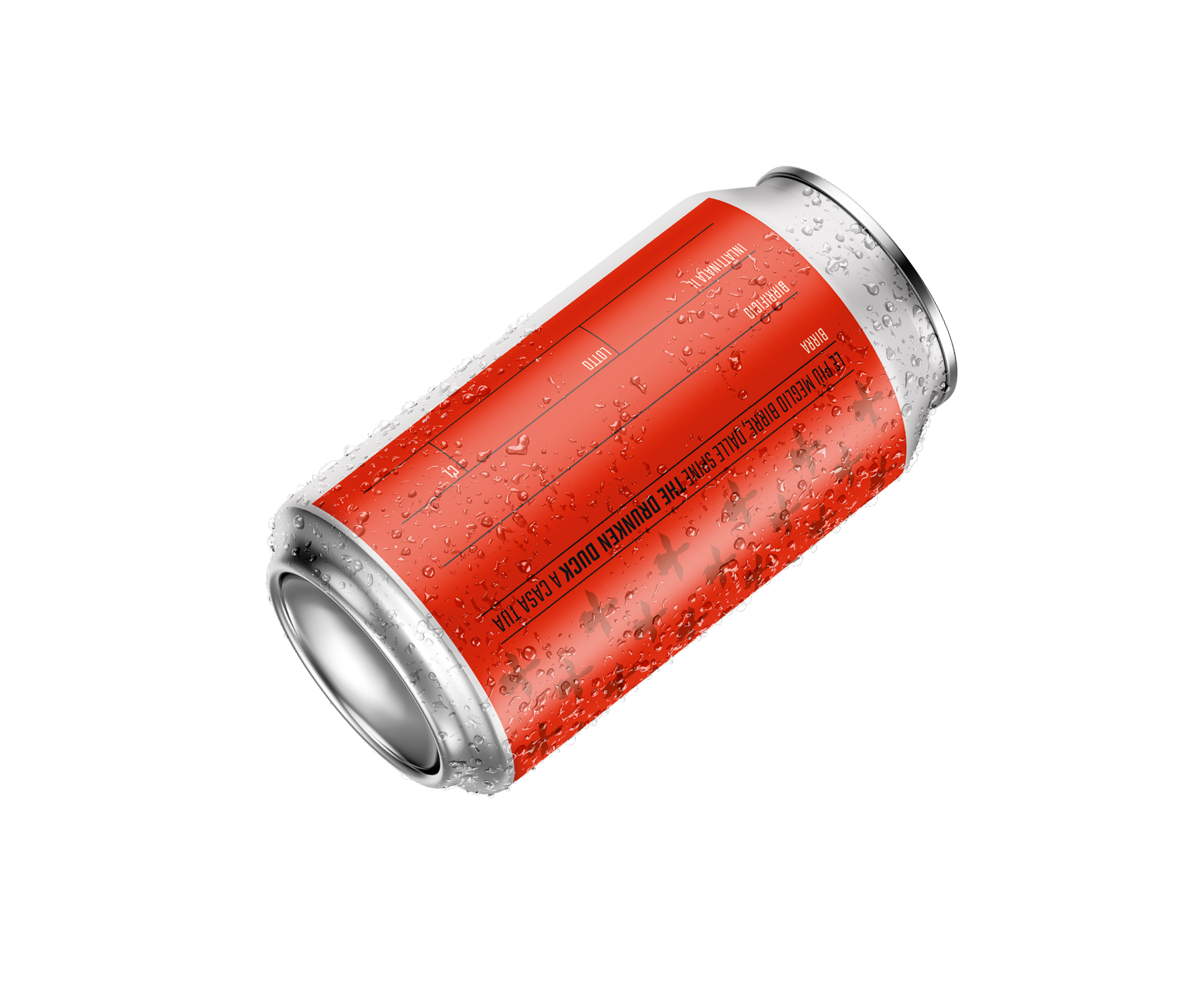 etichetta lattina birra artigianale