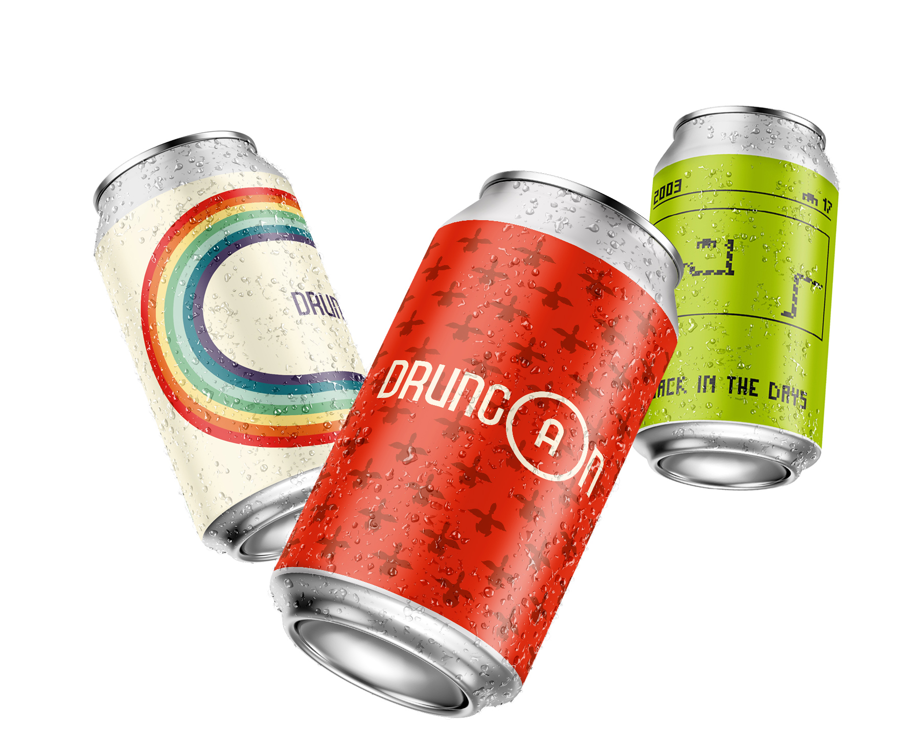 etichetta lattina birra