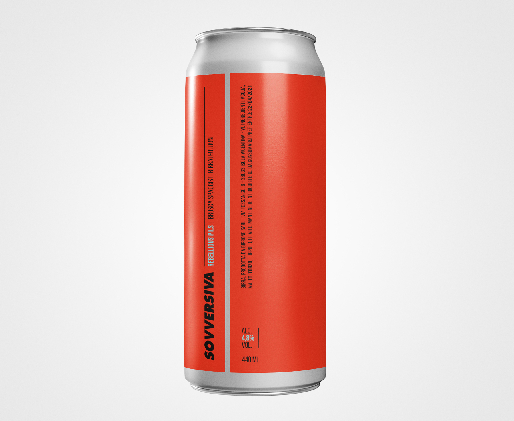 etichetta lattina birra artigianale
