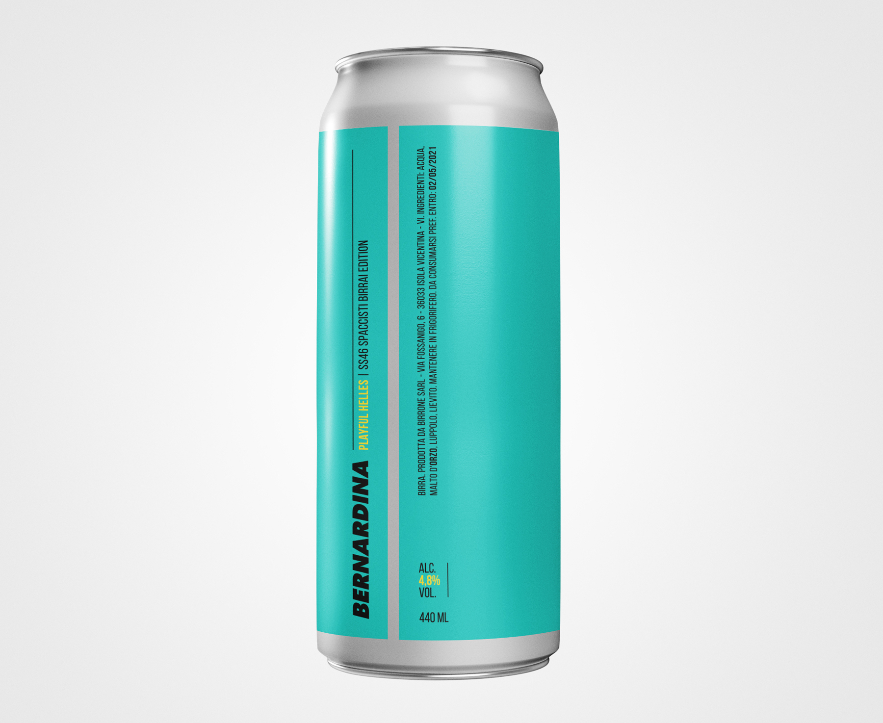 etichetta lattina birra artigianale