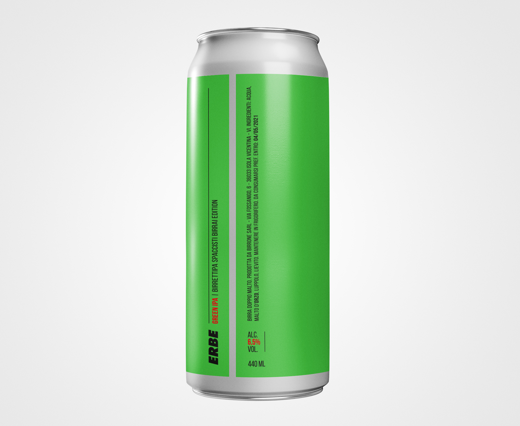 etichetta lattina birra artigianale