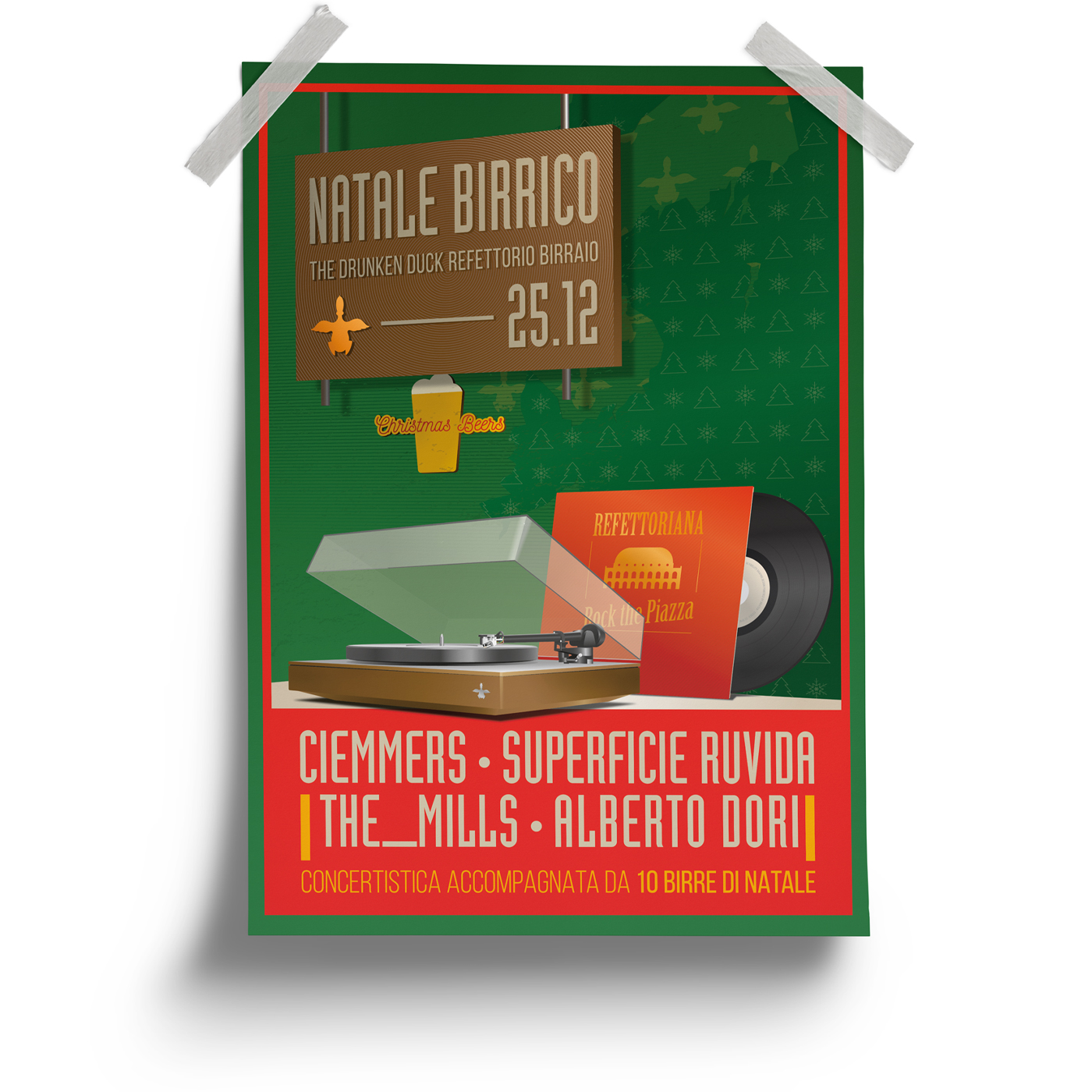 realizzazione illustrazioni poster