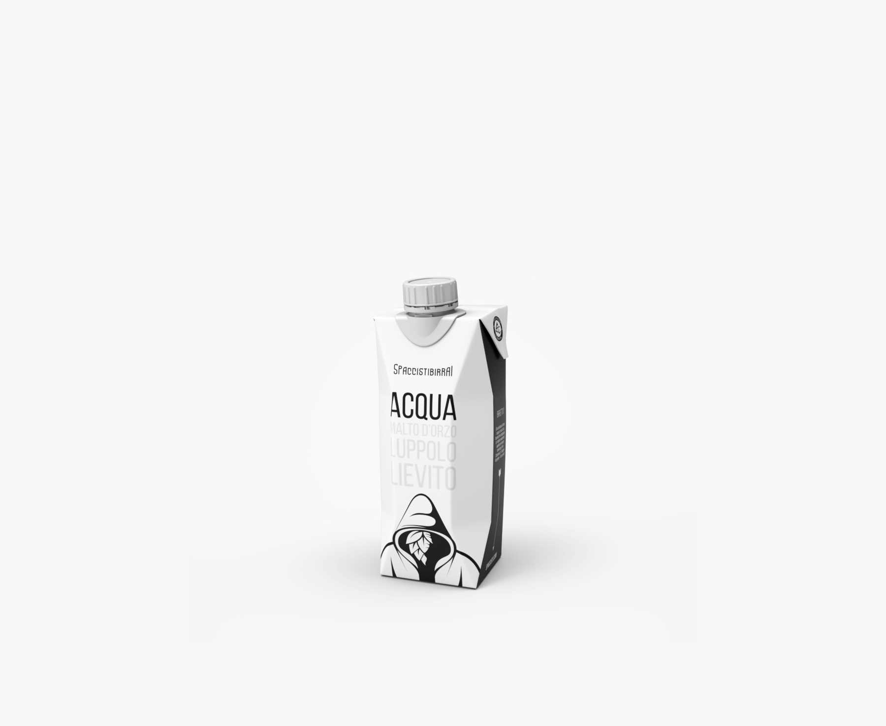 packaging design acqua in brick